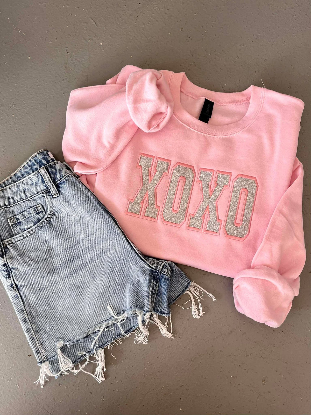 XOXO Glitter Applique product image 1