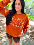Hello Pumpkin FALL57 PUFF Graphic Top product image 1