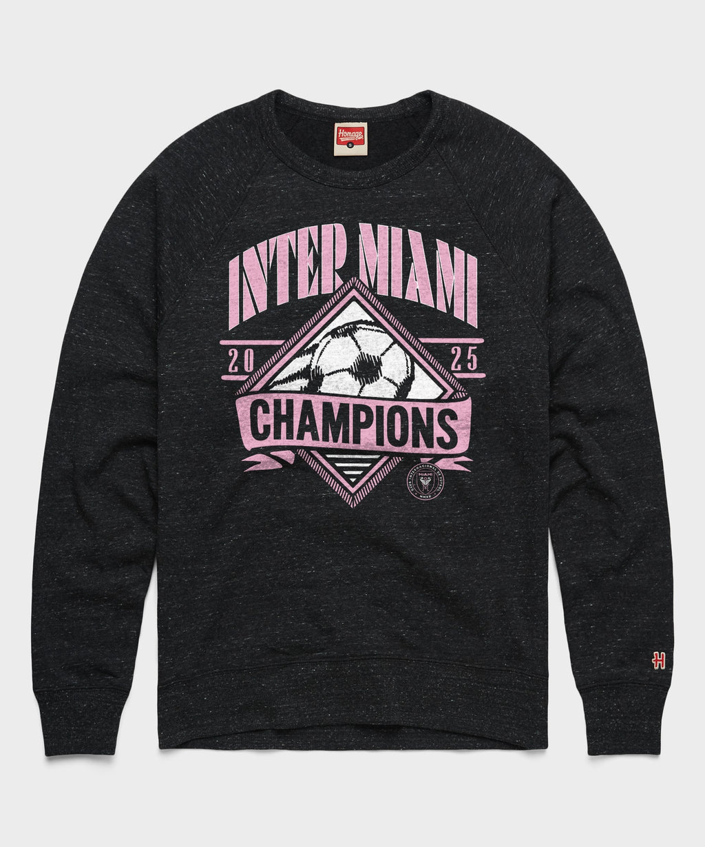 Inter Miami CF MLS Cup Champions 2025 Crewneck