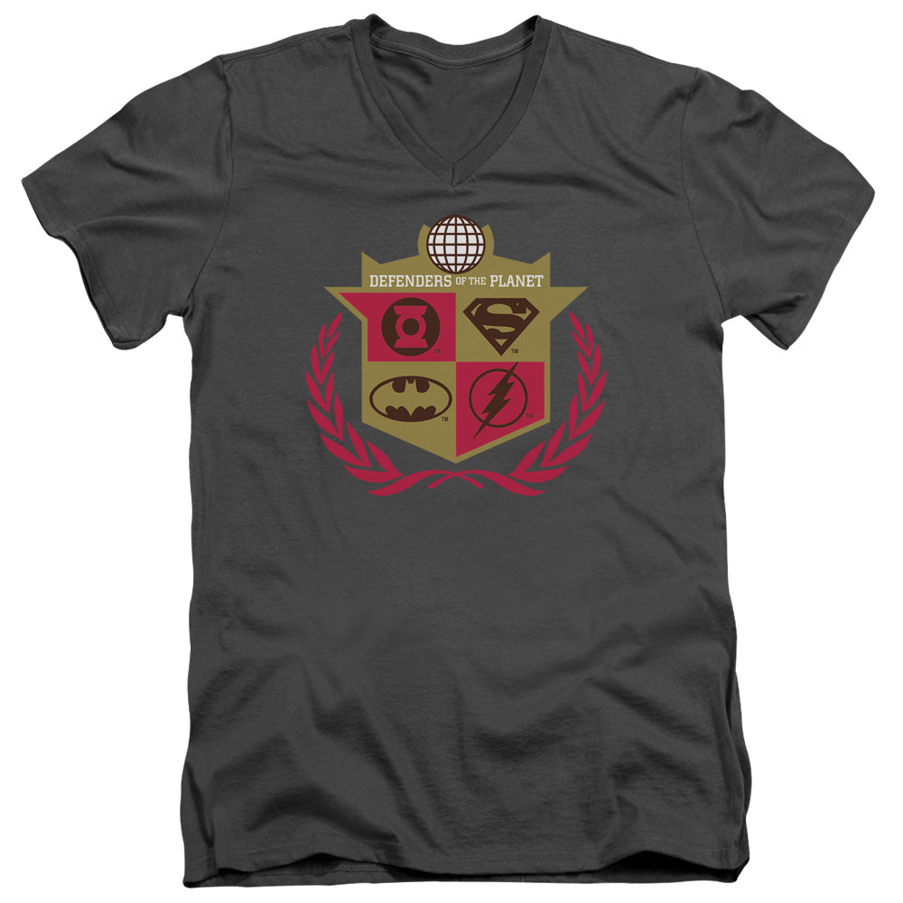 JLA - Defenders Adult Slim Fit V Neck Cotton product image 1