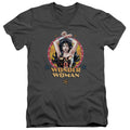 JLA - Powerful Woman Adult Slim Fit V Neck Cotton product image 1