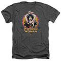 JLA - Powerful Woman Adult Regular Fit Heather Short Sleeve product image 1