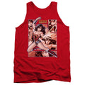 JLA - Wonder Woman Panels Adult Tank Top