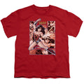 JLA - Wonder Woman Panels Youth Short Sleeve product image 1