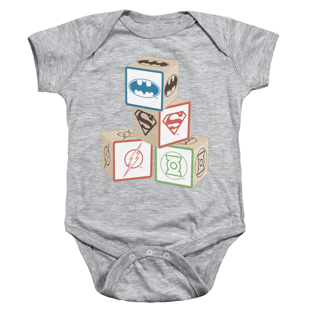 JLA - Baby Block Infant Snapsuit