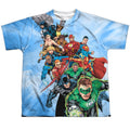 JLA - Heroes Unite Youth Short Sleeve 100% Poly product image 1