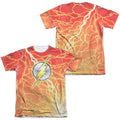 JLA - Lightning Logo (Front - Back Print) Adult Regular Fit product image 1
