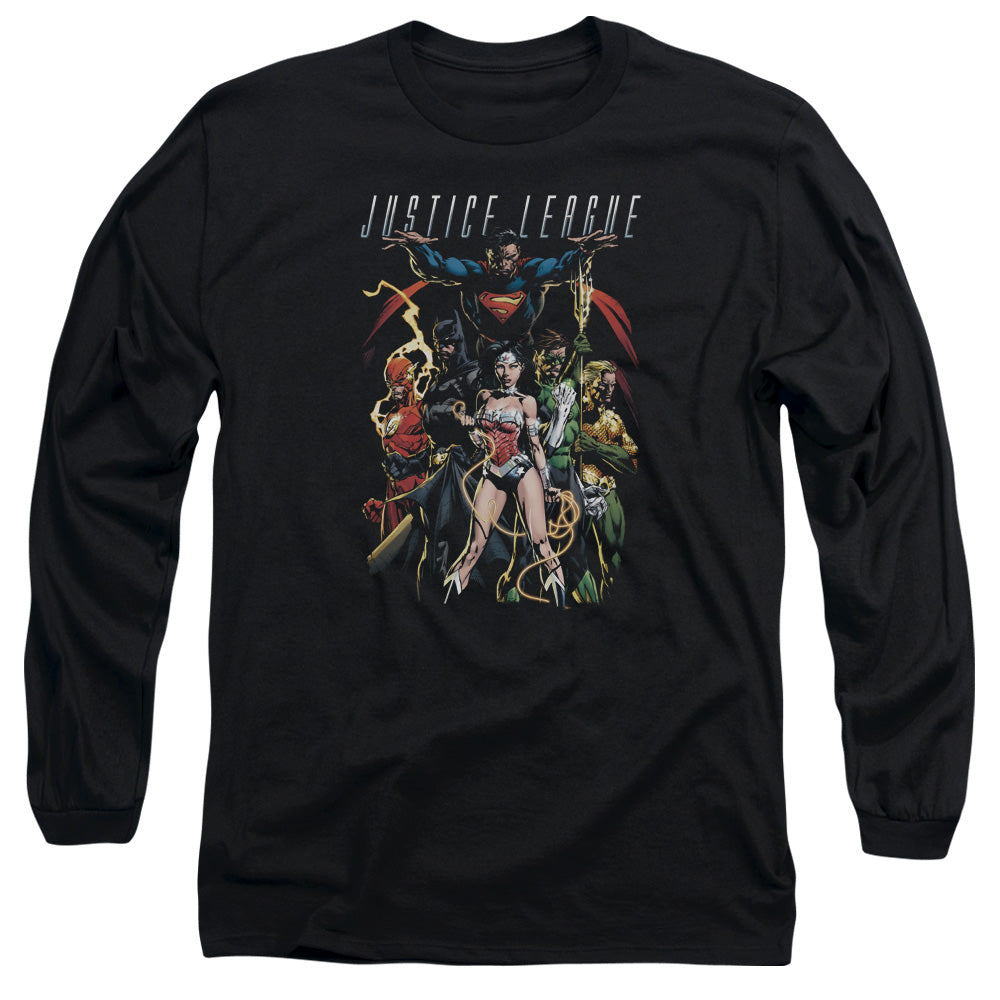 JLA - Dark Days Adult Long Sleeve product image 1
