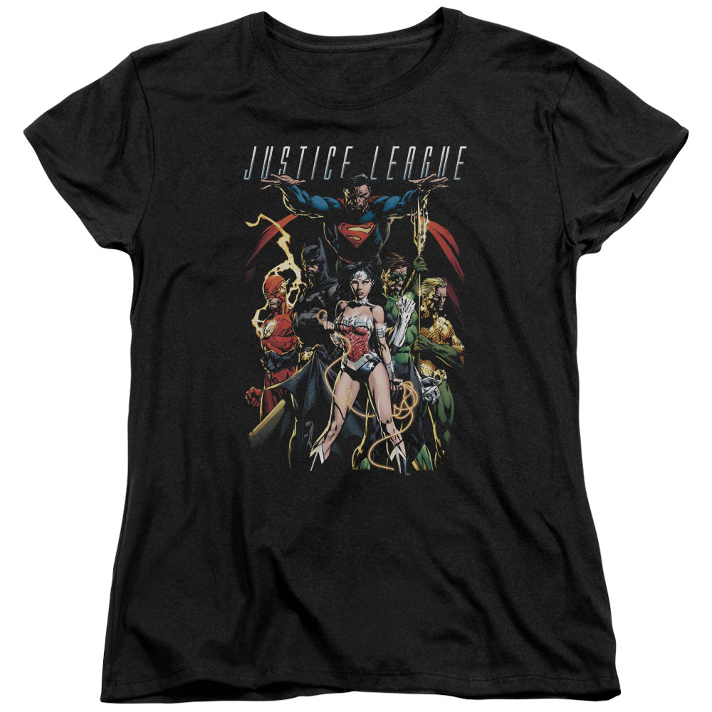JLA - Dark Days Women's Short Sleeve product image 1