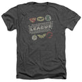 JLA - Symbols Adult Regular Fit Heather Short Sleeve product image 1