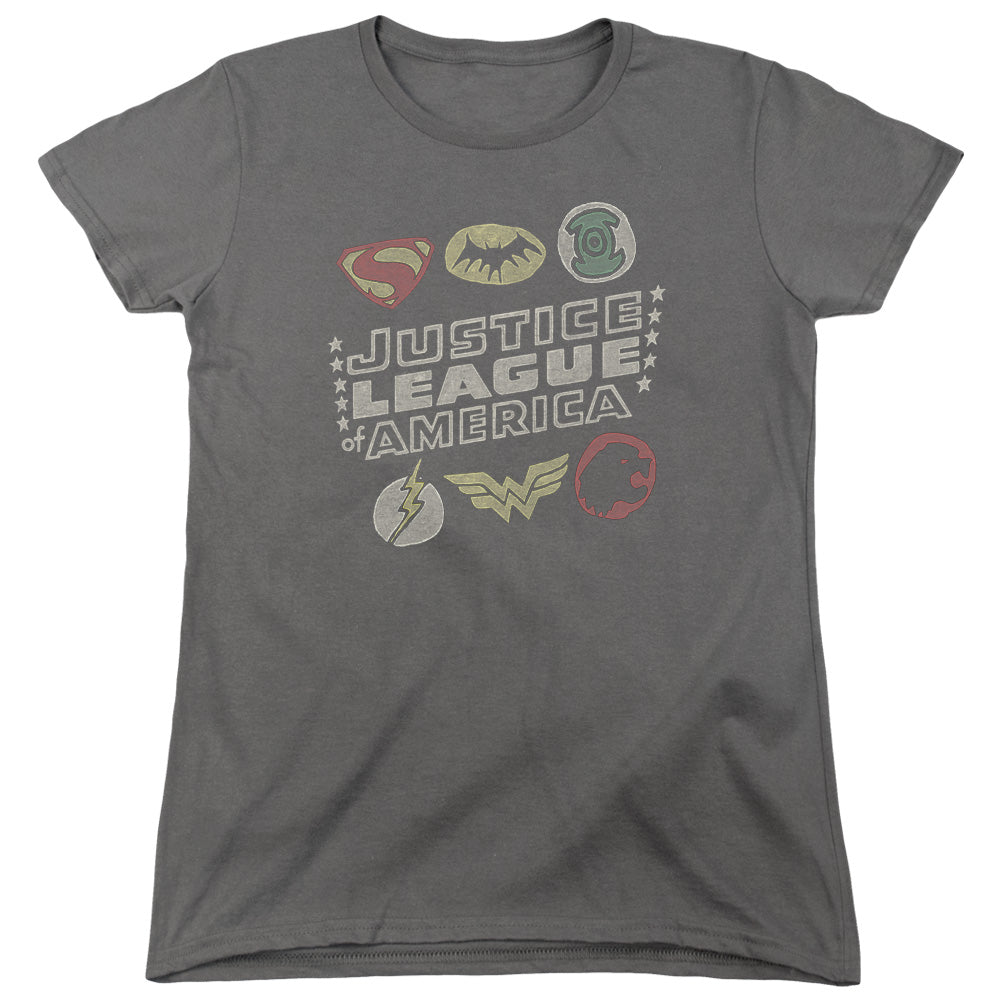JLA - Symbols Women's Short Sleeve product image 1