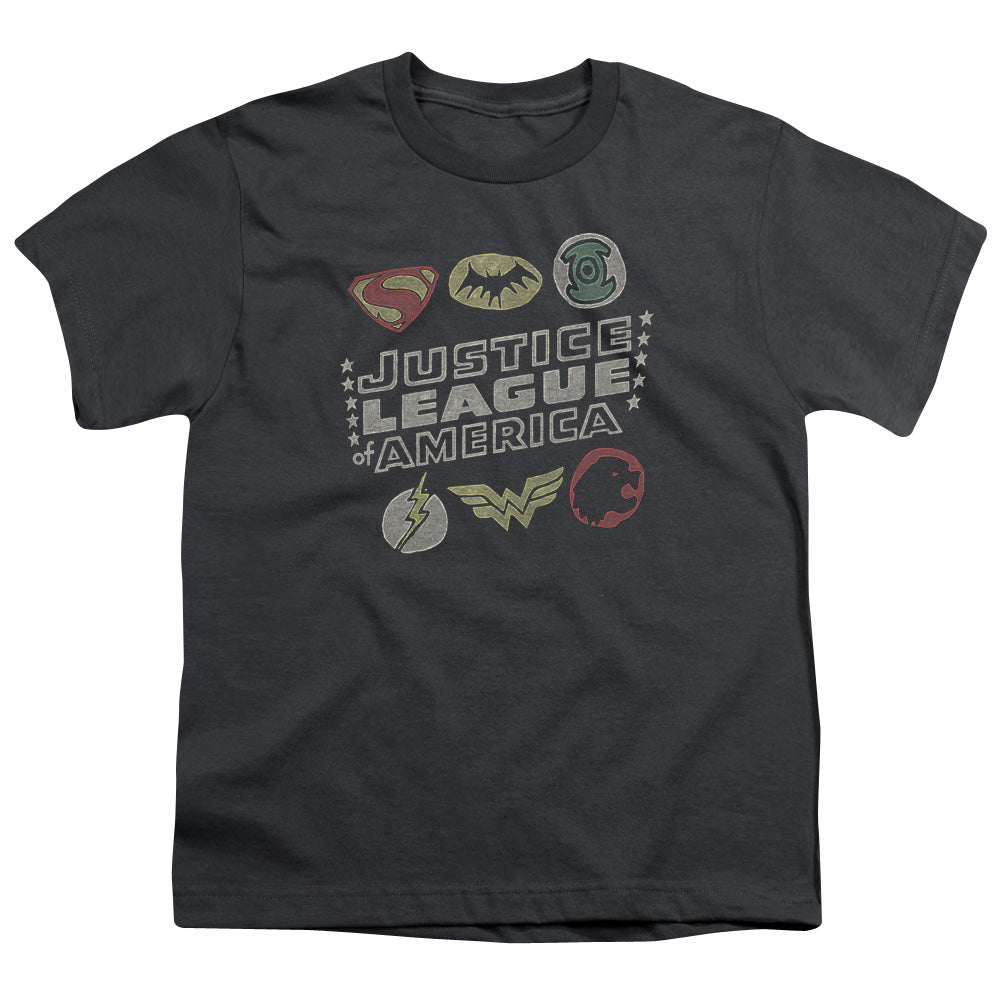 JLA - Symbols Youth Short Sleeve product image 1