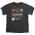 JLA - Pixel Logos Youth Short Sleeve product image 1