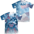 JLA - United (Front - Back Print) Adult Regular Fit Short product image 1