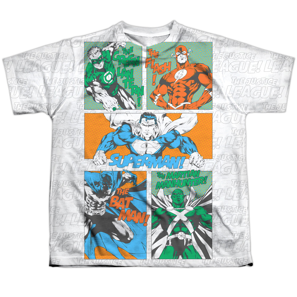 JLA - Justice Panels Youth Short Sleeve 100% Poly product image 1