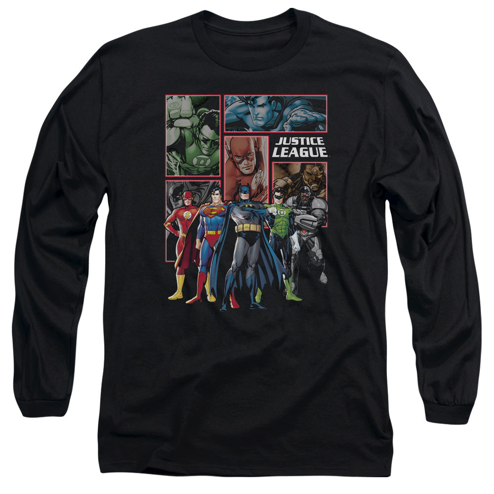JLA - New Panels Adult Long Sleeve product image 1