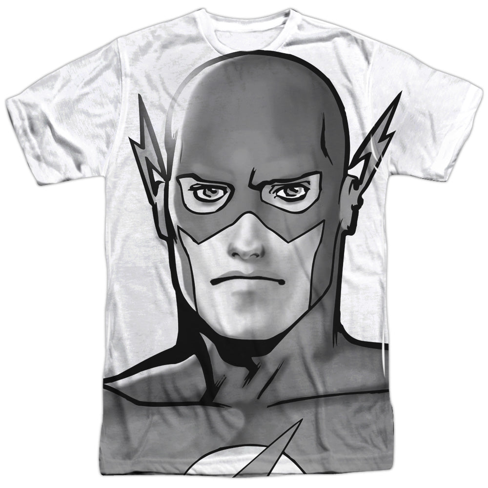 JLA - Bw Flash Head Adult Regular Fit Short Sleeve 100% Poly product image 1