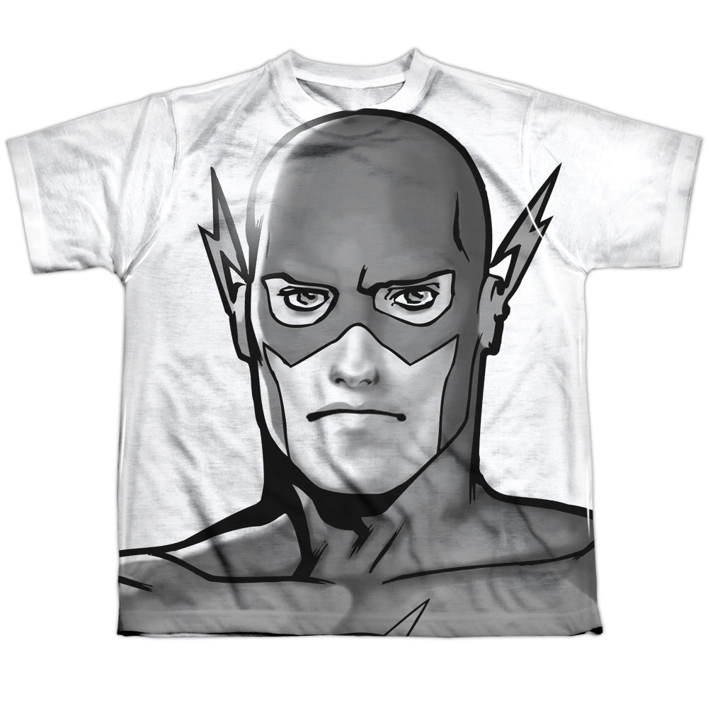 JLA - Bw Flash Head Youth Short Sleeve 100% Poly product image 1