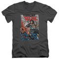 JLA - Crime Syndicate Adult Slim Fit V Neck Cotton product image 1