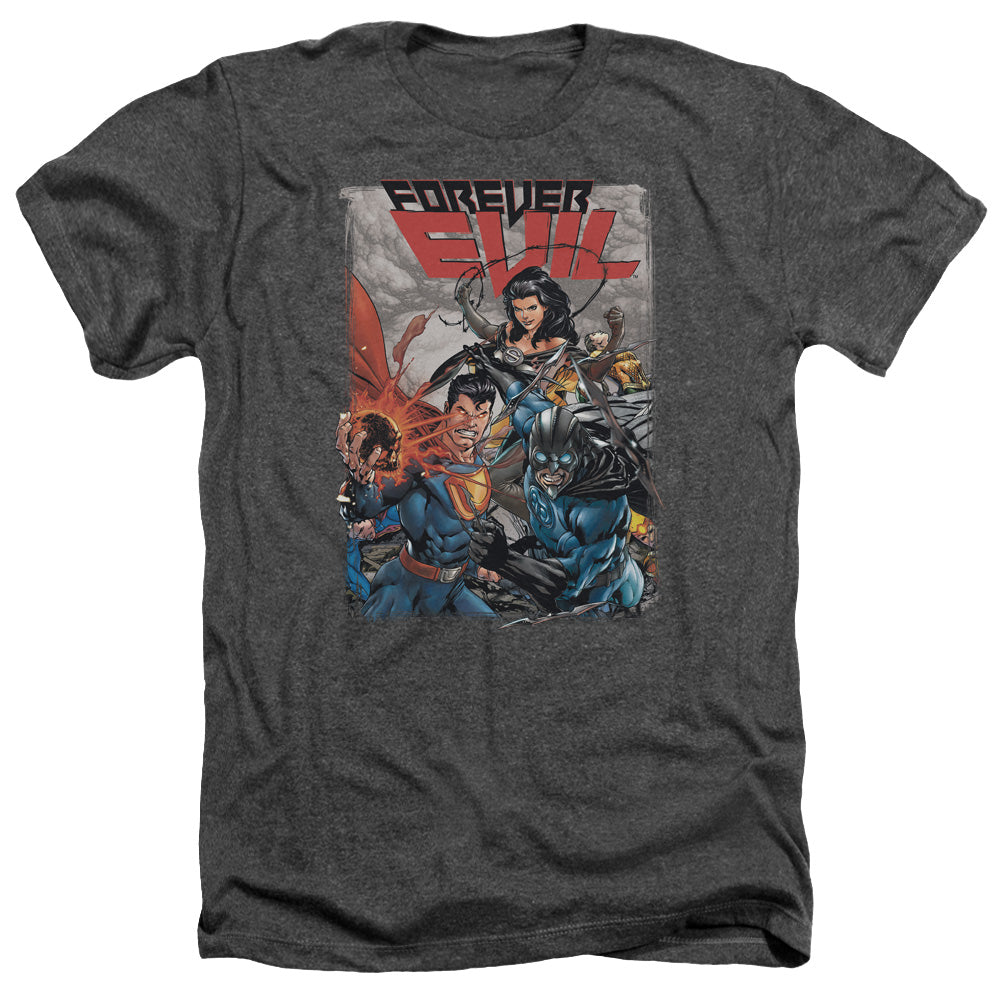 JLA - Crime Syndicate Adult Regular Fit Heather Short Sleeve product image 1