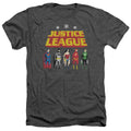 JLA - Standing Below Adult Regular Fit Heather Short Sleeve product image 1
