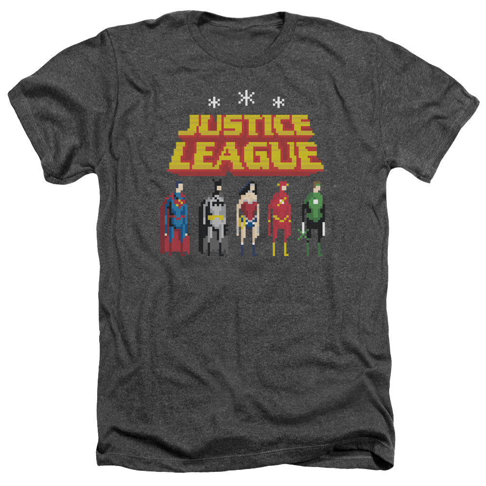 JLA - Standing Below Adult Regular Fit Heather Short Sleeve product image 1