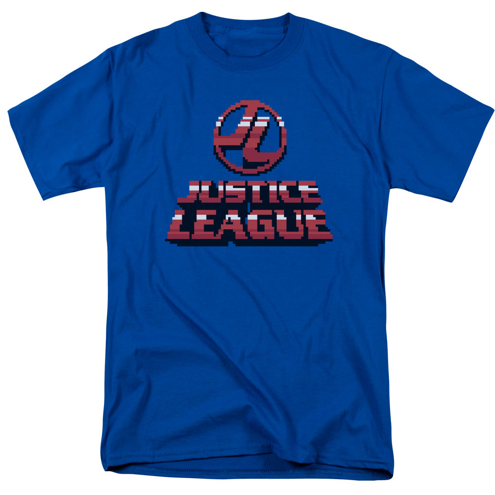 JLA - 8 Bit Adult Regular Fit Short Sleeve product image 1