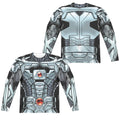 JLA - Cyborg (Front - Back Print) L - S Adult Poly Crew product image 1