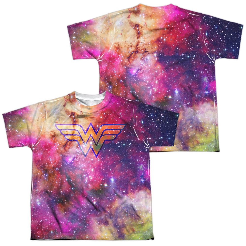 JLA - Wonder Galaxy (Front - Back Print) Youth Short Sleeve product image 1