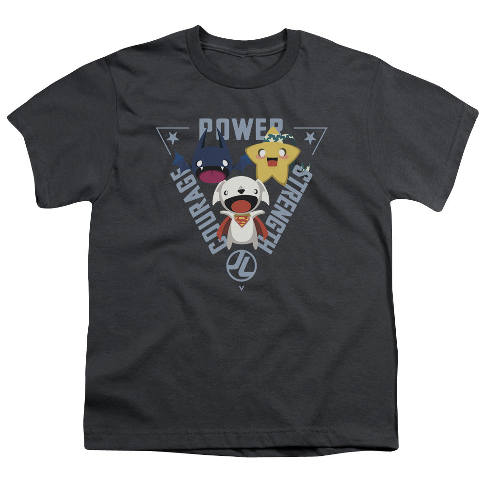 JLA - Power Trio Youth Short Sleeve product image 1