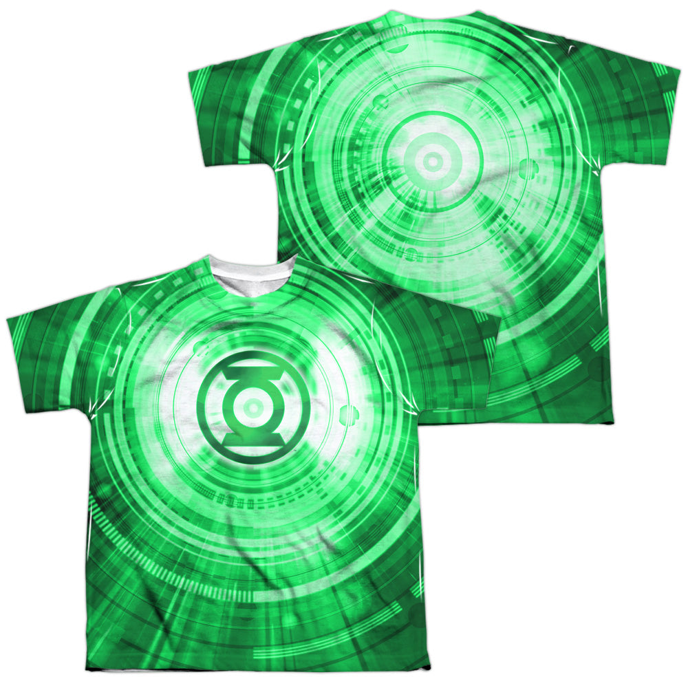 JLA - Radial (Front - Back Print) Youth Short Sleeve 100% product image 1