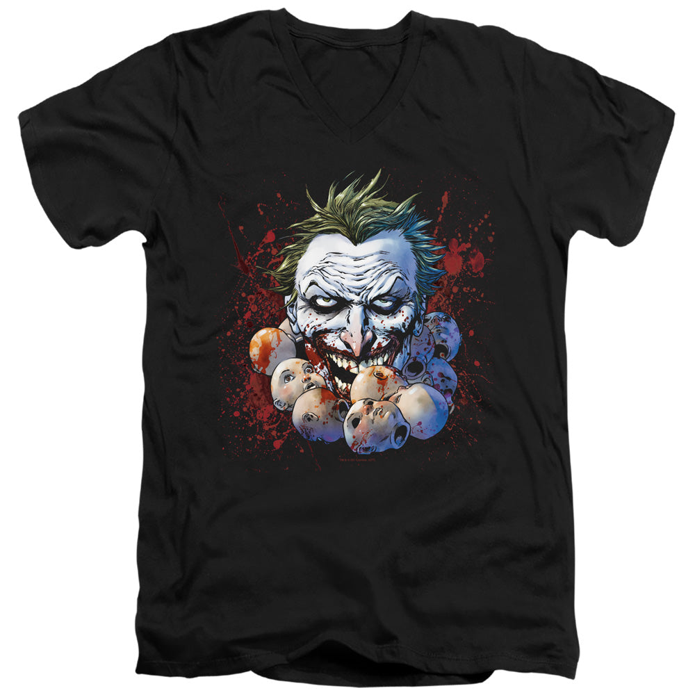 JLA - Doll Heads Adult Slim Fit V Neck Cotton product image 1