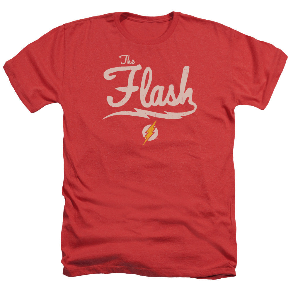 JLA - Old School Flash Adult Regular Fit Heather Short product image 1