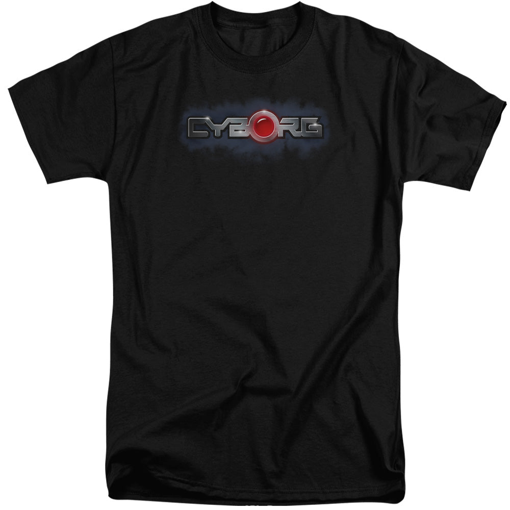 JLA - Cyborg Title Adult Tall Fit Short Sleeve product image 1