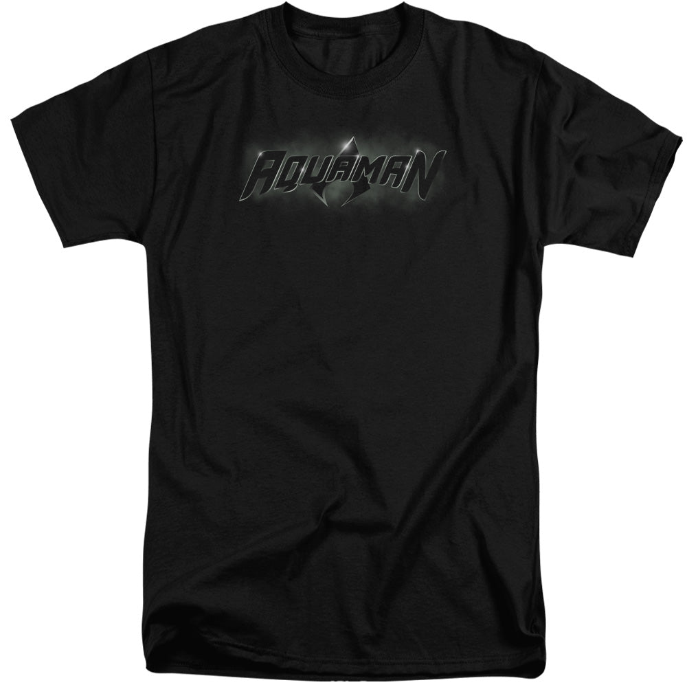 JLA - Aquaman Title Adult Tall Fit Short Sleeve product image 1