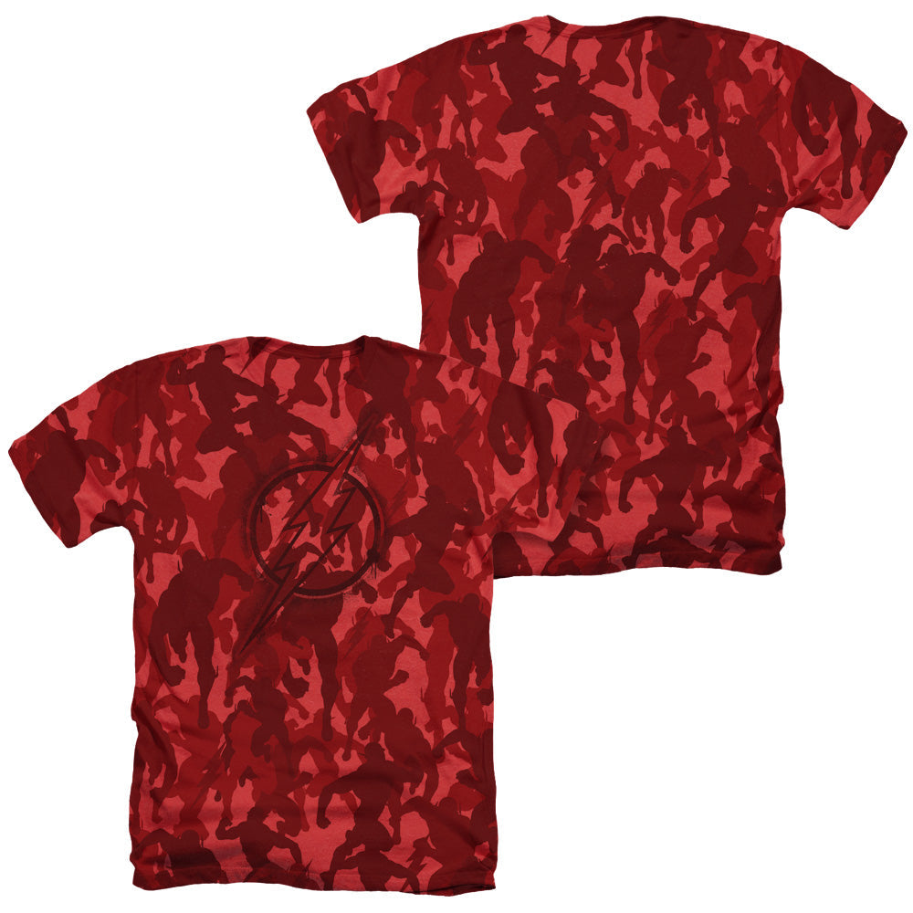 JLA - Flash Camo (Front - Back Print) Adult Regular Fit product image 1