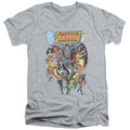 JLA - Team Up Adult Slim Fit V Neck Cotton product image 1