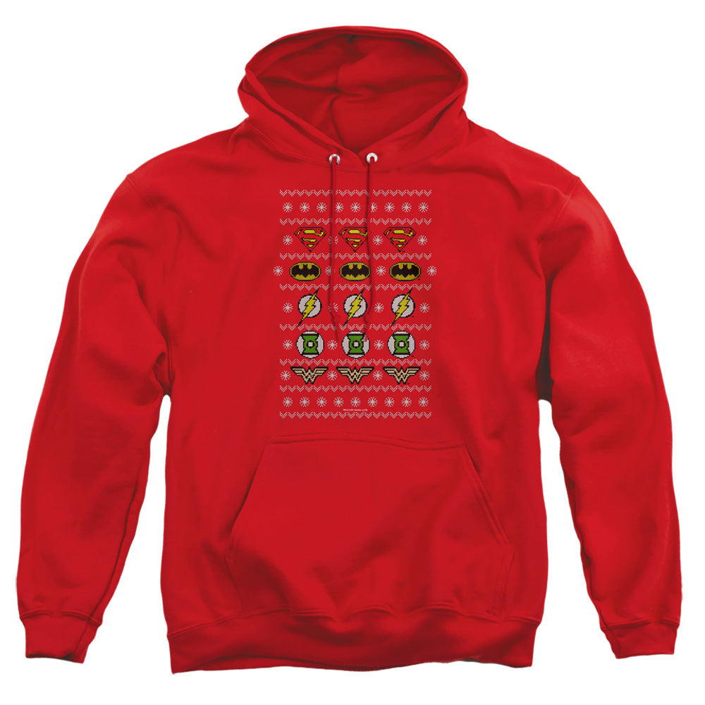 JLA - Justice Shields Christmas Sweater Adult Pullover product image 1