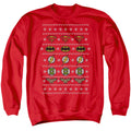 JLA - Justice Shields Christmas Sweater Adult Crewneck product image 1