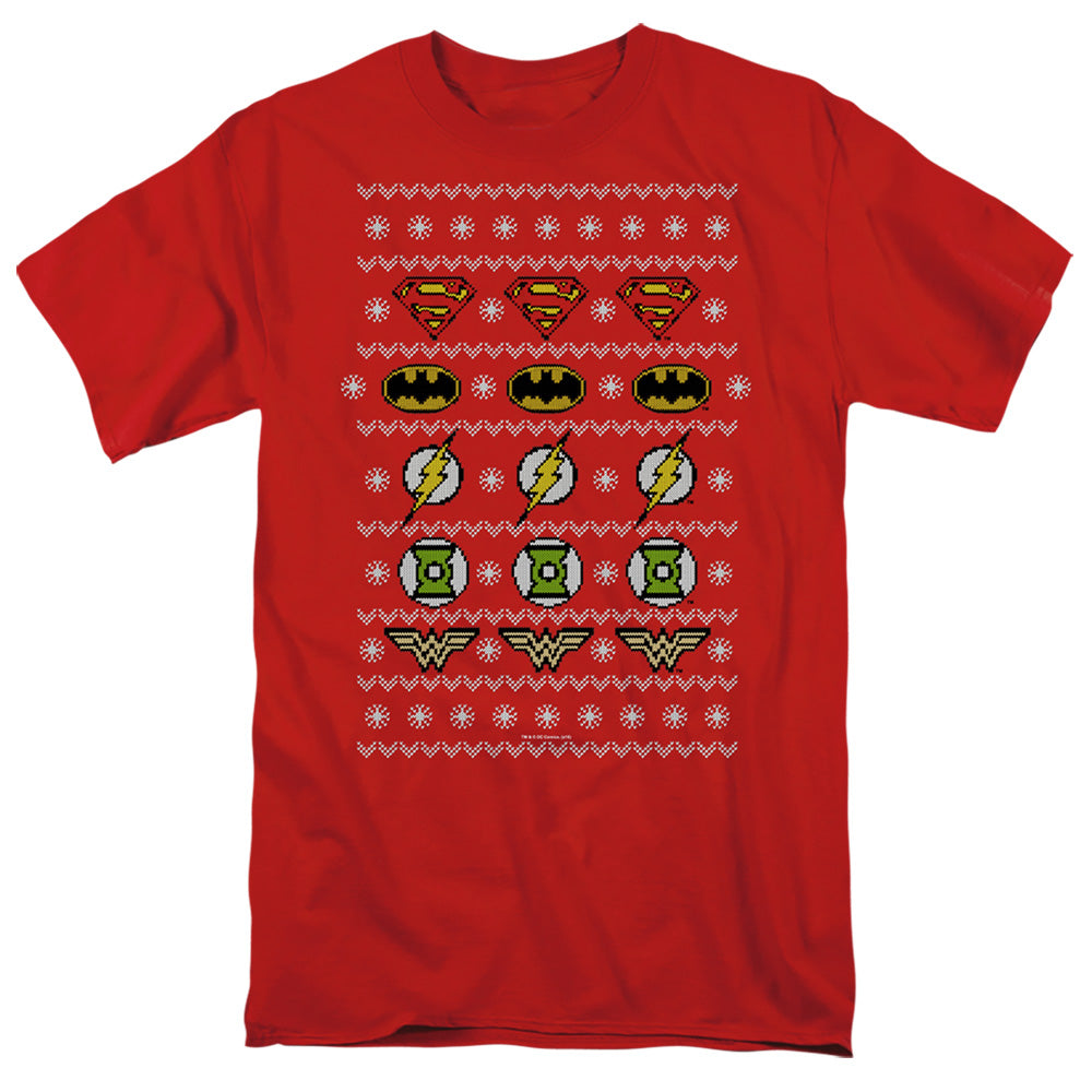 JLA - Justice Shields Christmas Sweater Adult Regular Fit product image 1