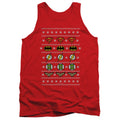 JLA - Justice Shields Christmas Sweater 
 
 Adult Tank Top