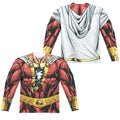 JLA - Shazam Uniform (Front - Back Print) L - S Adult Poly product image 1