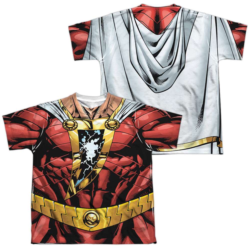 JLA - Shazam Uniform (Front - Back Print) Youth Short product image 1