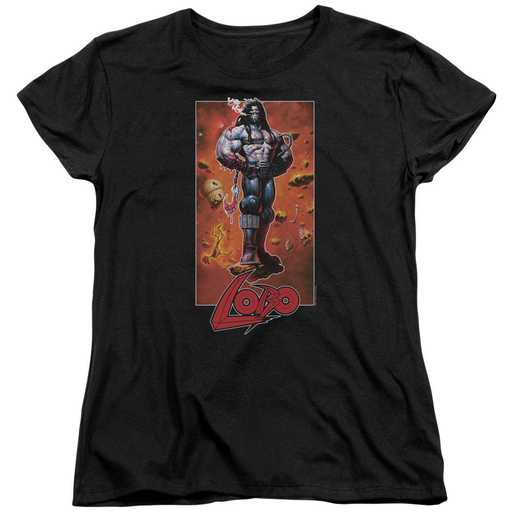 JLA - Lobo Pose Women's Short Sleeve product image 1