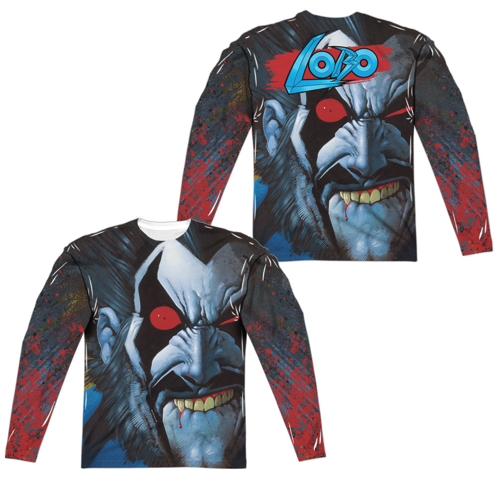 JLA - Bit Lip (Front - Back Print) L - S Adult Poly Crew product image 1