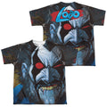 JLA - Bit Lip (Front - Back Print) Youth Short Sleeve 100% product image 1