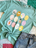 Easter Stacked Egg Collage DTF