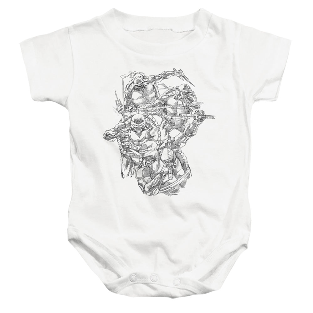 Teenage Mutant Ninja Turtles Shinobis Infant Snapsuit