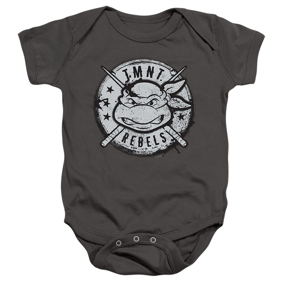 Teenage Mutant Ninja Turtles Rebels Distressed Logo Infant Snapsuit