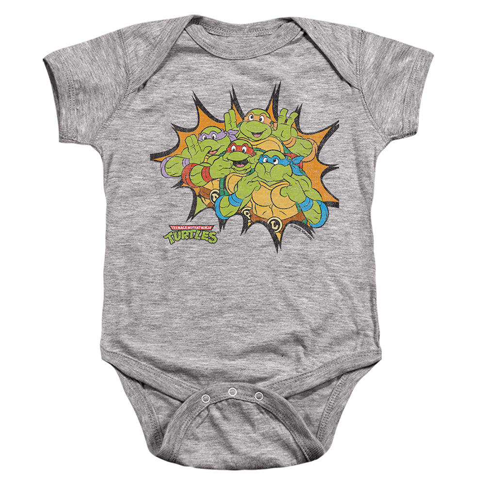 Teenage Mutant Ninja Turtles Funny Face Turtles Infant Snapsuit